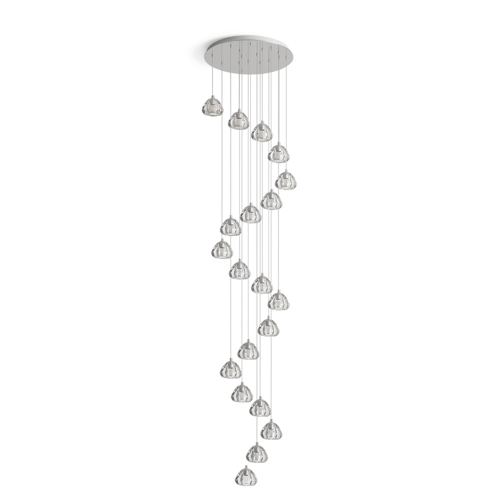 Lustre en Cristal Moderne pour Salon – Cristario
