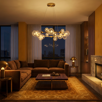 Suspension Métal LED Design Moderne – Nécrosia