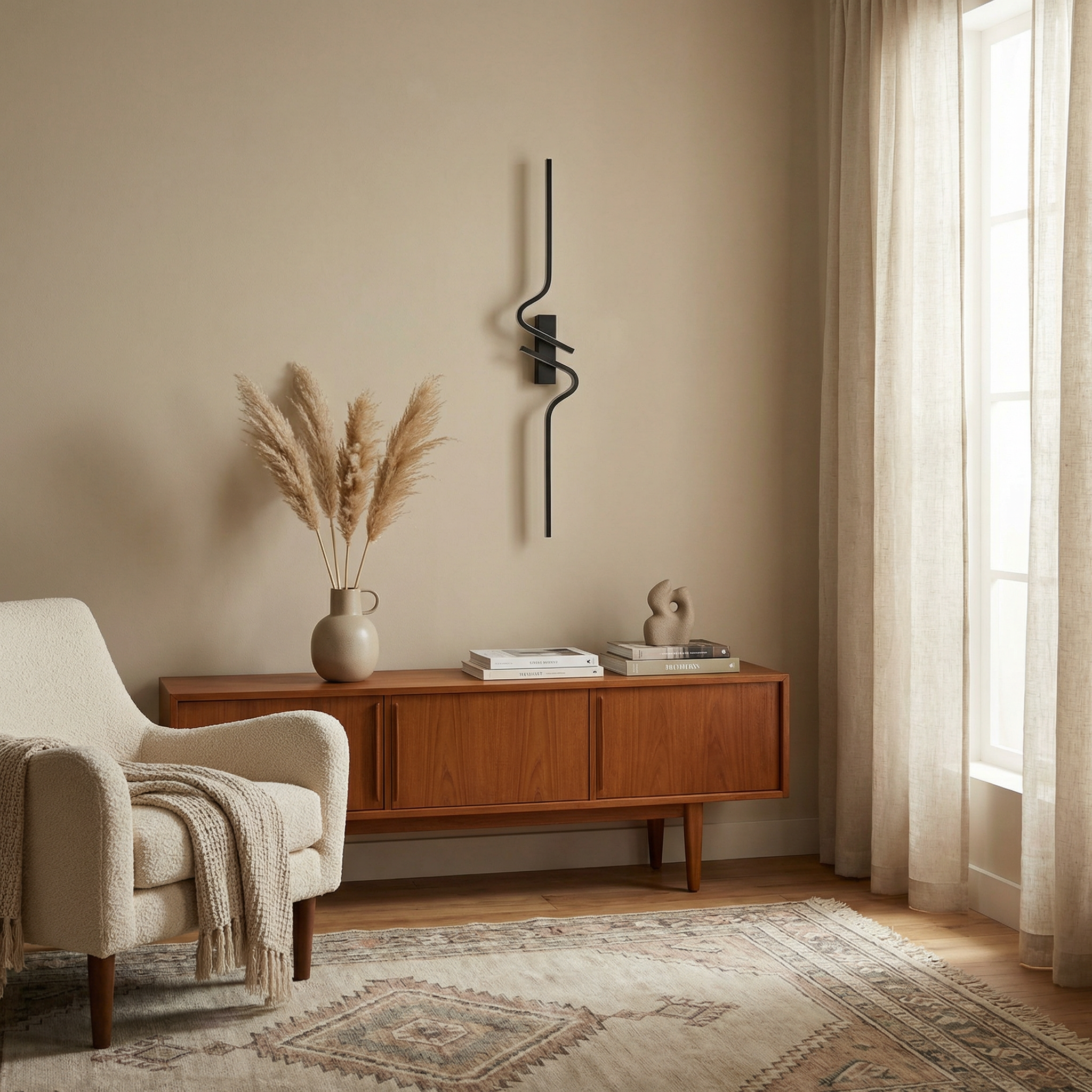 Applique murale Sinuo vue ambiance | Luxarmonie