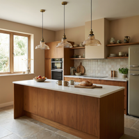 Suspension en verre fumé pour salons et chambres – Ornelica