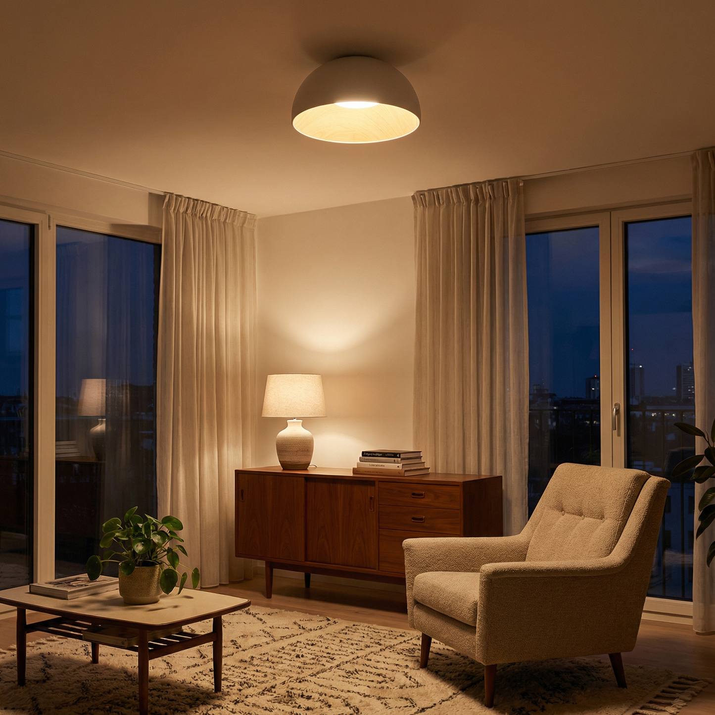 Plafonnier Neomara vue détail | Luxarmonie