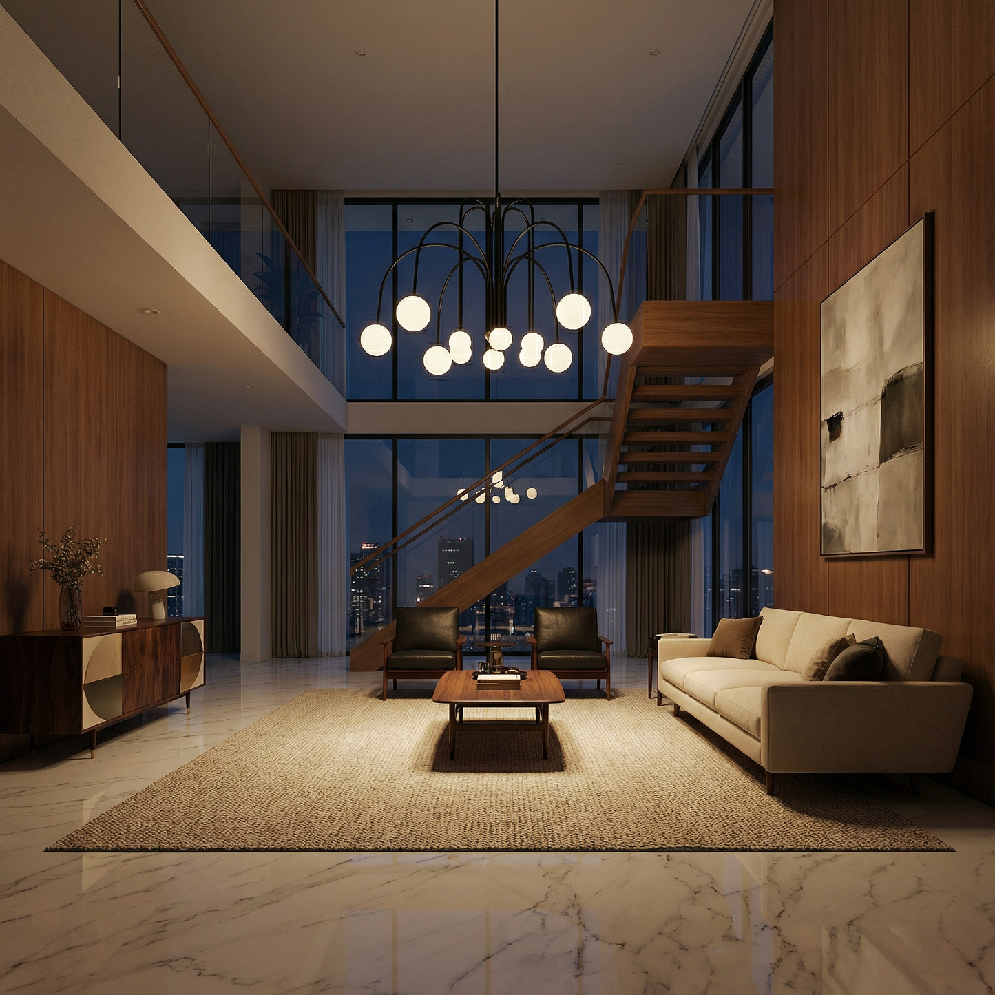 Suspension Forgiato vue détail | Luxarmonie