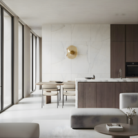 Applique Murale Premium Verre et Pierre pour Espaces 5-10m² – Éclat Ambre