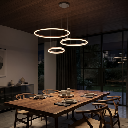 Suspension Modulable Éclairage Raffiné et Moderne – Mirena