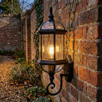 Applique murale vintage en fer noir pour extérieur – Zénithris