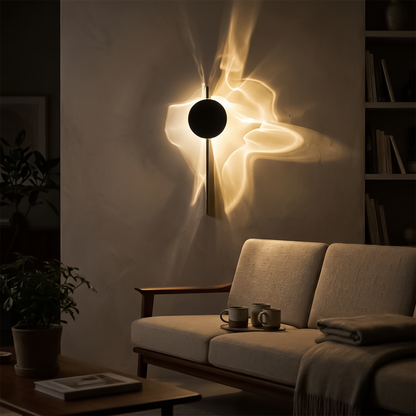 Applique murale Intemporelle en Aluminium Brossé et Verre – Valtéra