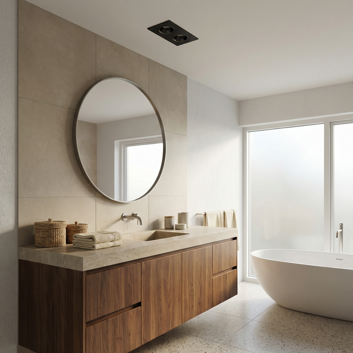 Spot Encastrable LED Éclairage Réglable Design Carré – Nik