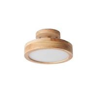 Plafonnier nordique en bois pour couloir – Arborise