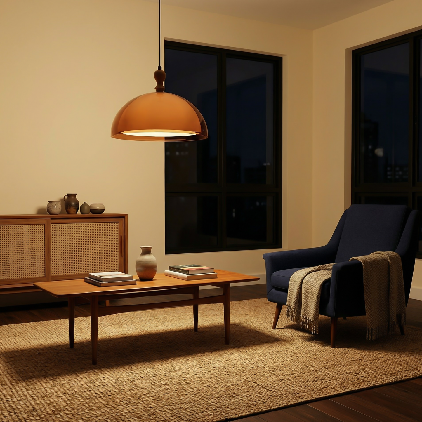 Suspension Brunea vue détail | Luxarmonie