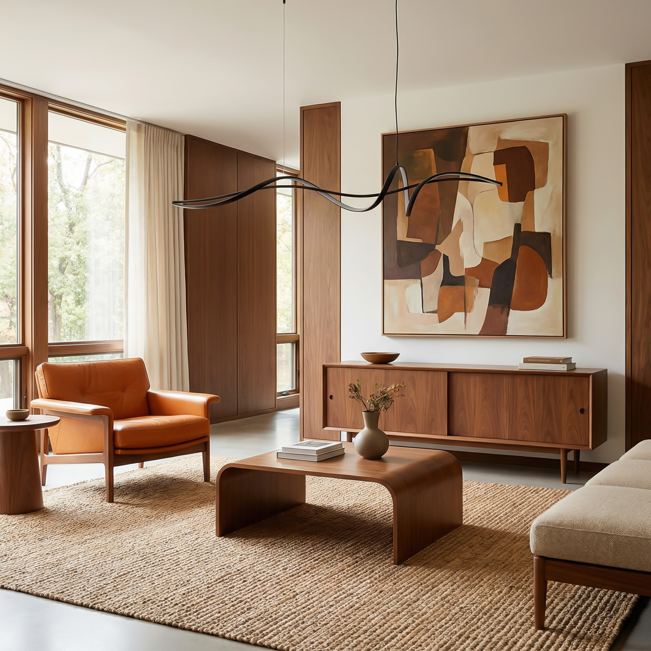 Suspension Ondia vue ambiance | Luxarmonie