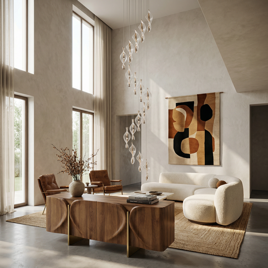 Suspension LED moderne pour salons et salles à manger – Ombrialiste