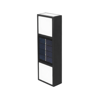 Outdoor wall sconce black acrylic – Noxis