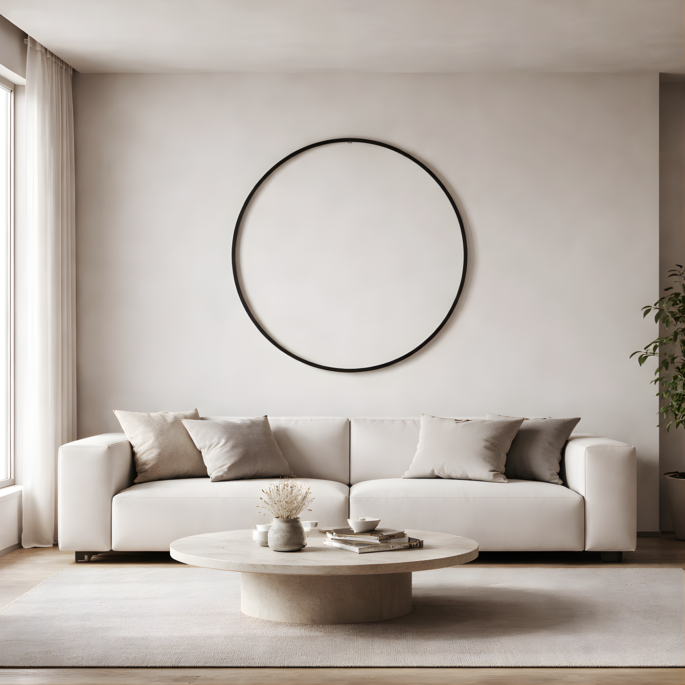 Applique Murale Moderne Forme Cercle Lumineux – Cerchio