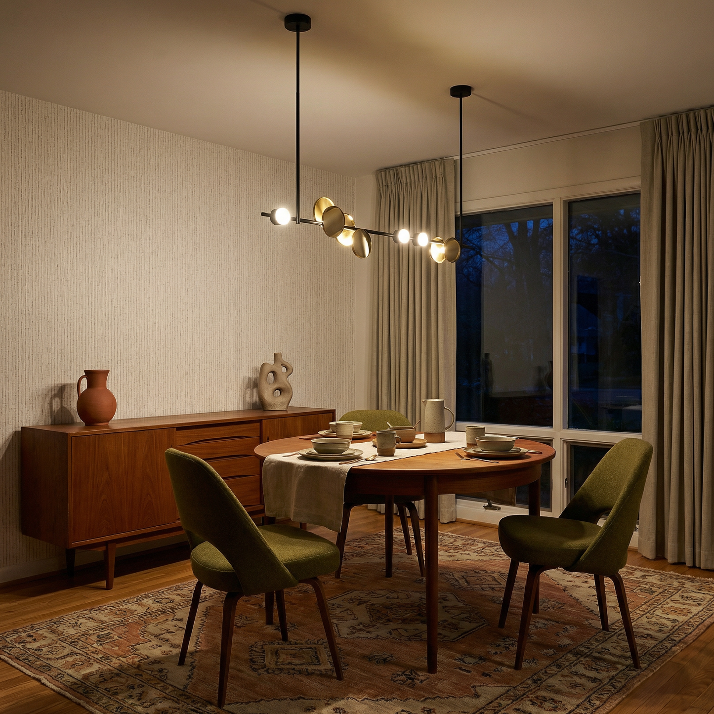 Suspension Linéa vue détail | Luxarmonie