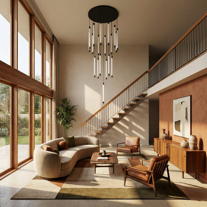 Lustre Célestine vista ambiente | Luxarmonie