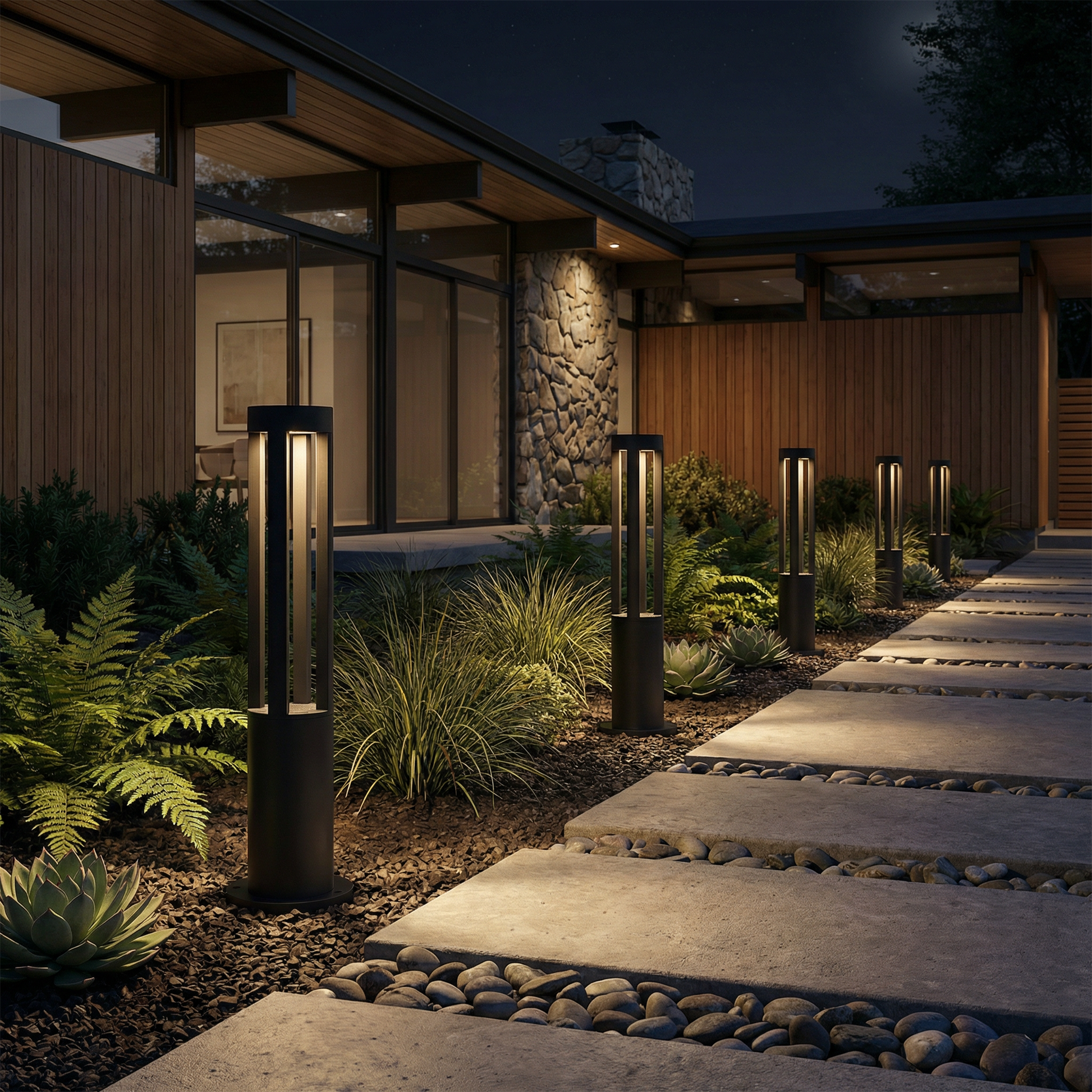 Luminaire d'extérieur Mirzéa vue détail | Luxarmonie