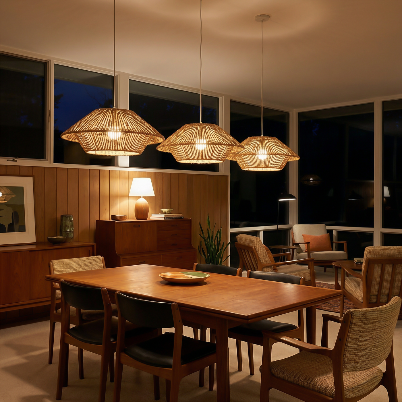 Suspension Japonaise et Texture Authentique – Shibumi