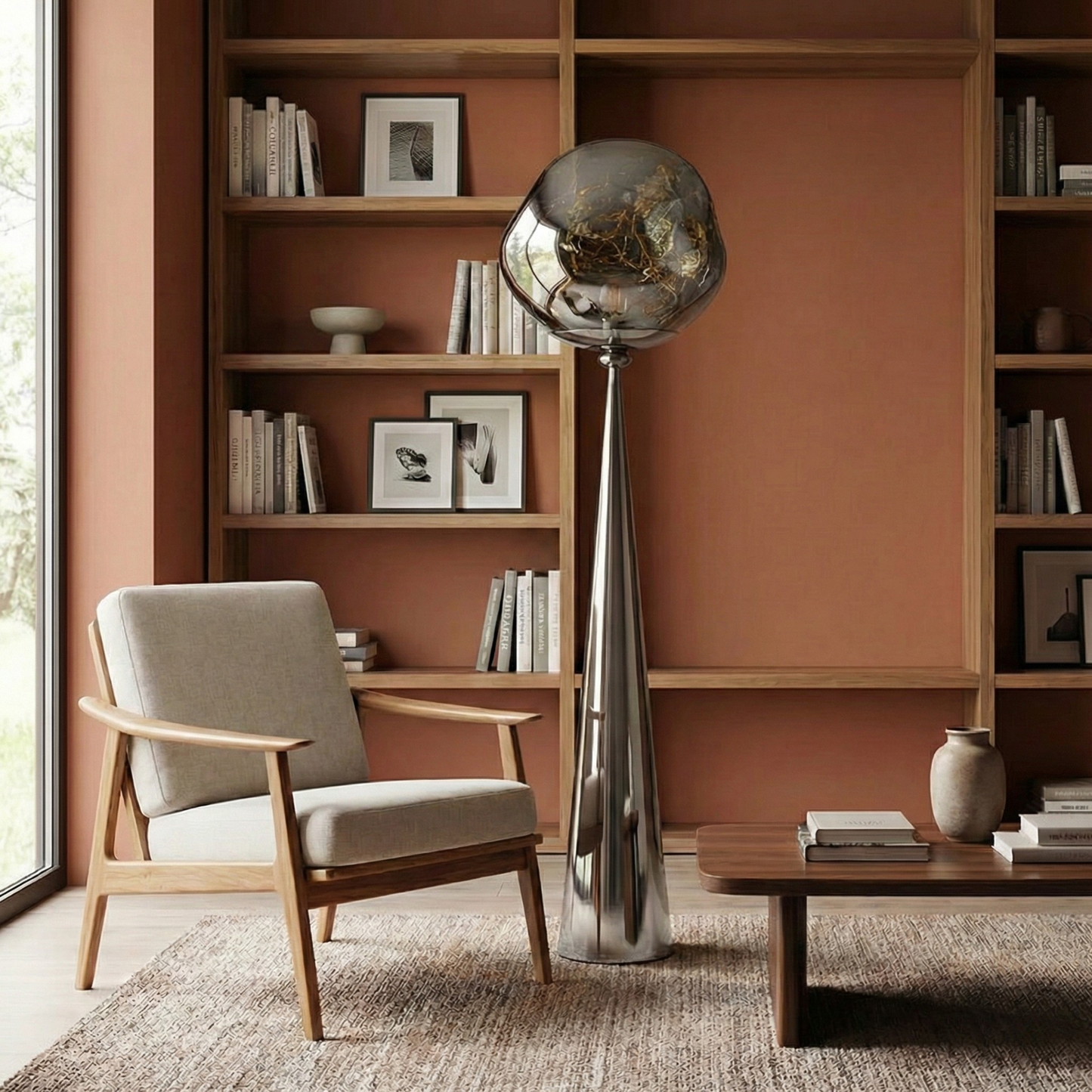 Lampadaire Lava vue ambiance | Luxarmonie