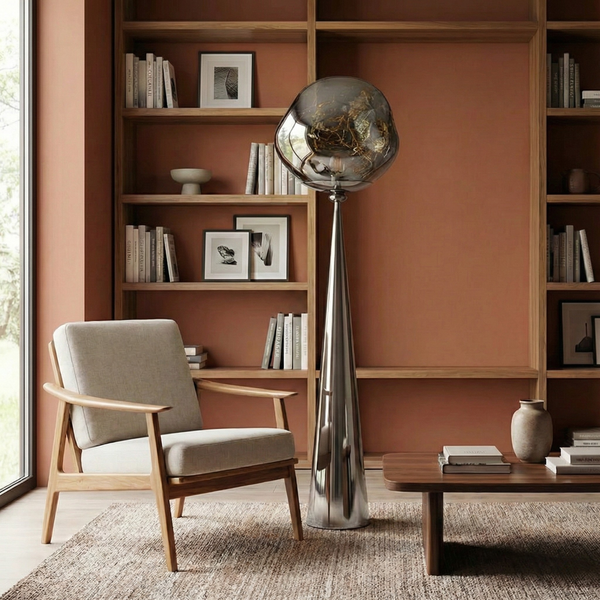 Lampadaire Lava vue ambiance | Luxarmonie