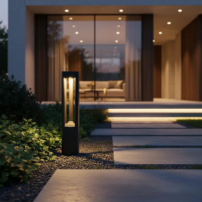 Luminaria Exterior Aluminar vista detalle – Luxarmonie