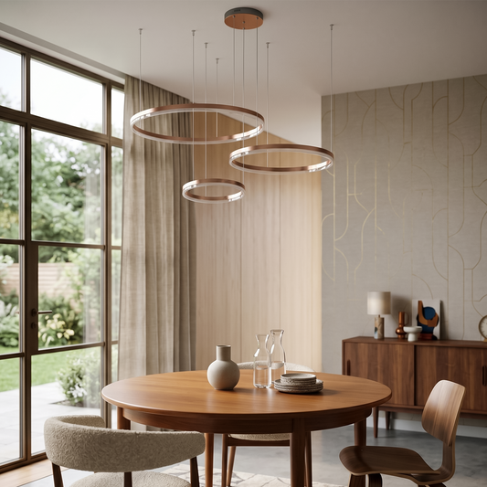 Suspension Modulable Éclairage Raffiné et Moderne – Mirena