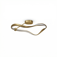 Lustre LED doré pour salons et chambres – Test