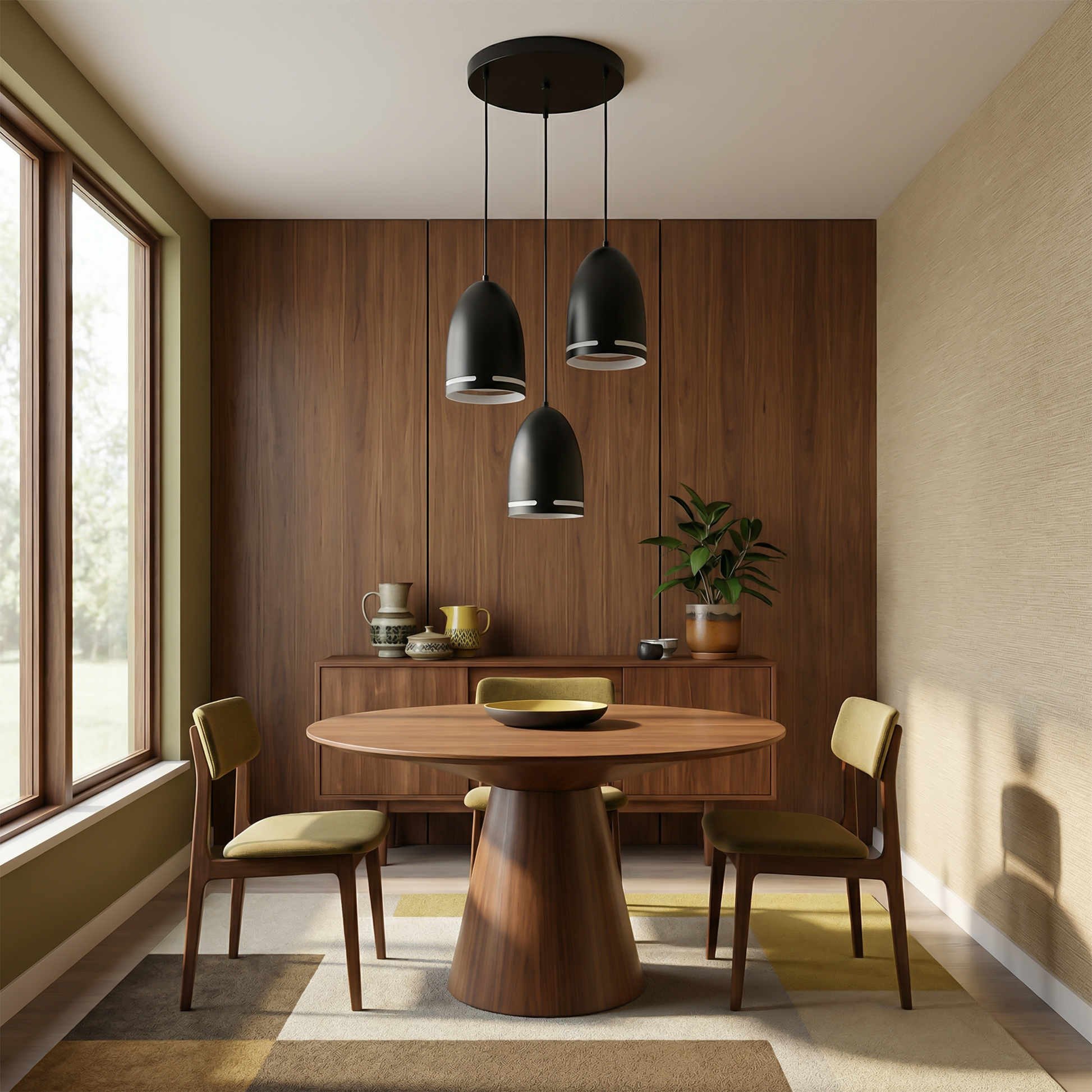 Suspension triple Vespera doree haut de gamme design intemporel - vue 2