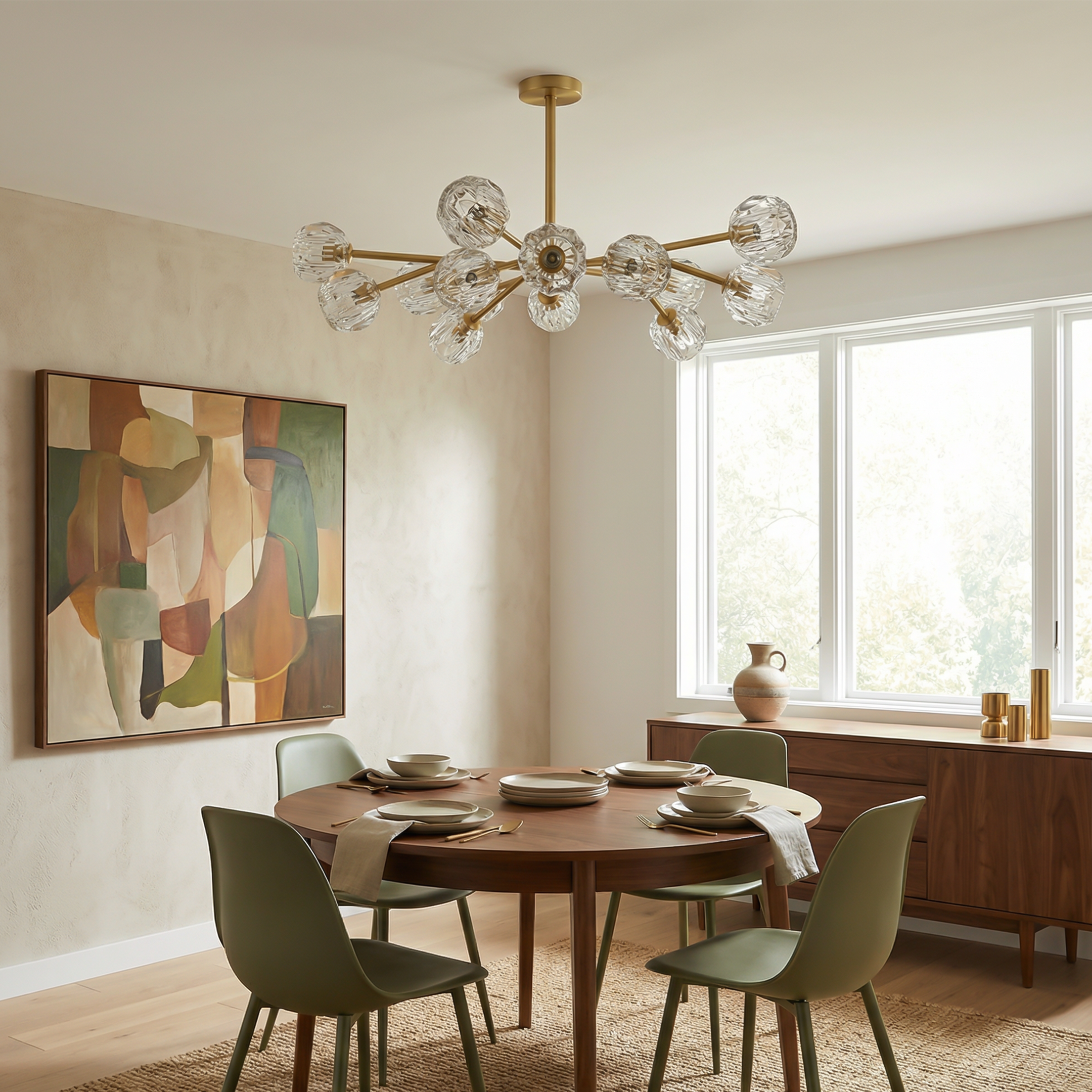 Plafonnier Seris vue ambiance | Luxarmonie