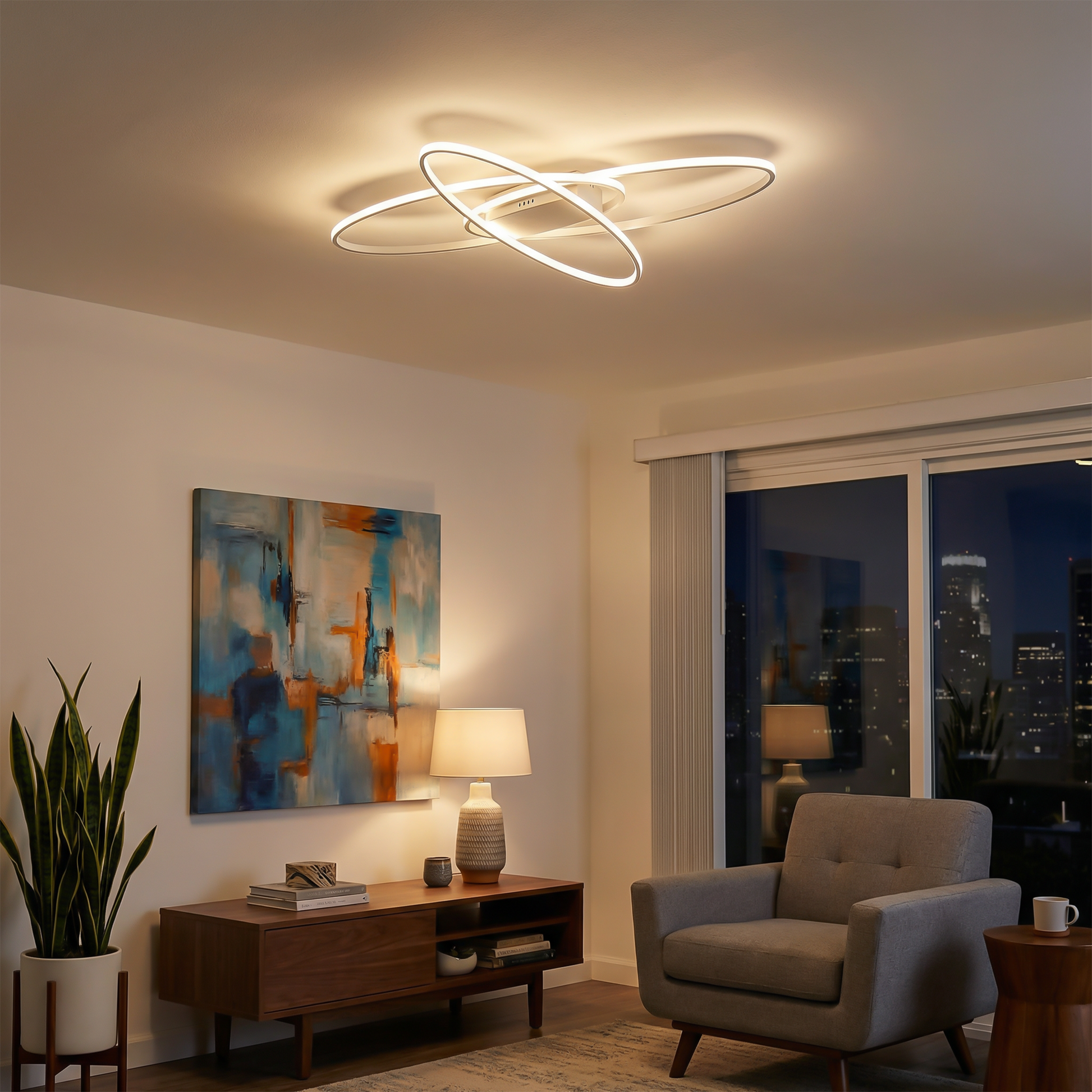 Plafonnier Alunéa vue détail | Luxarmonie