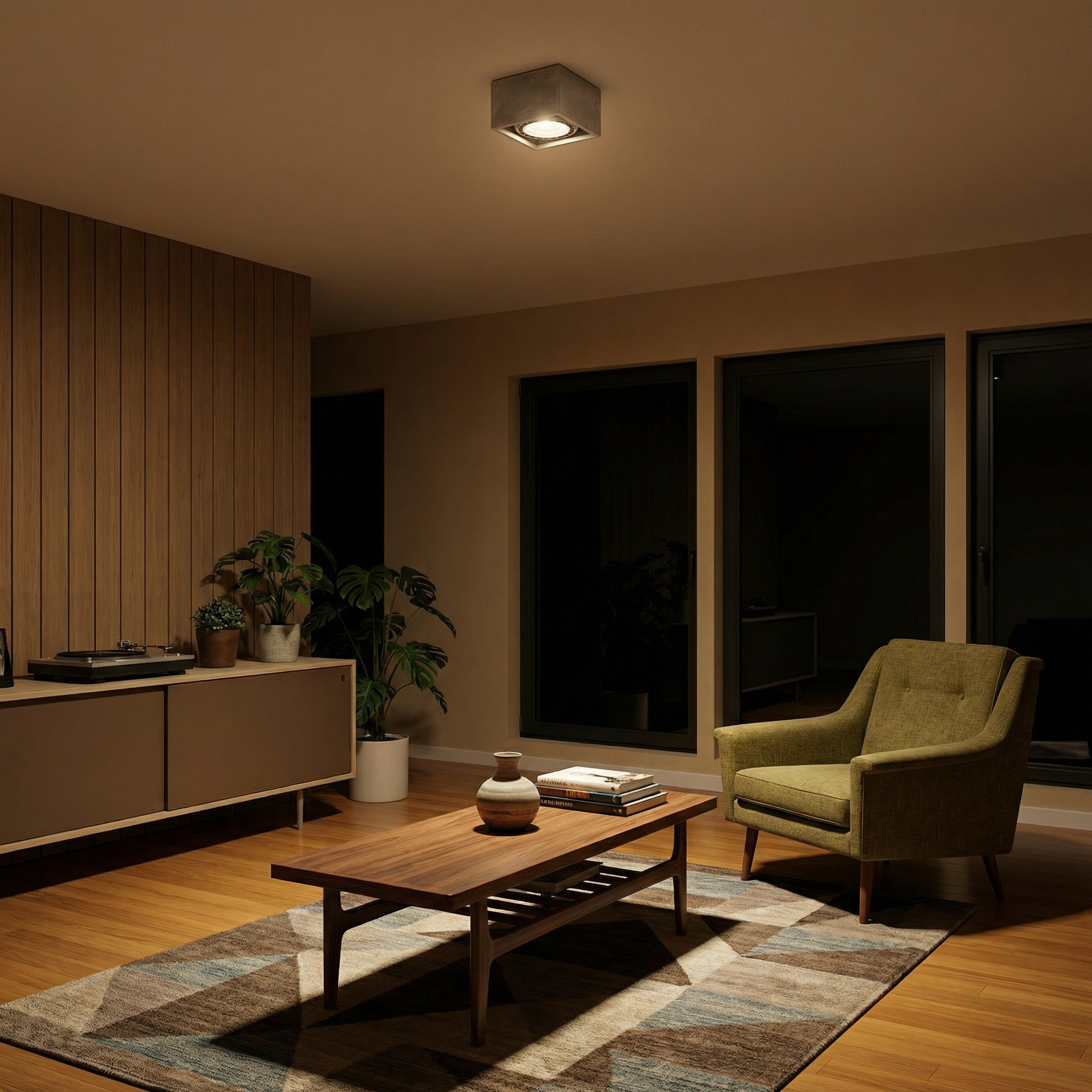 Plafonnier Modèle Arkanor vue détail | Luxarmonie