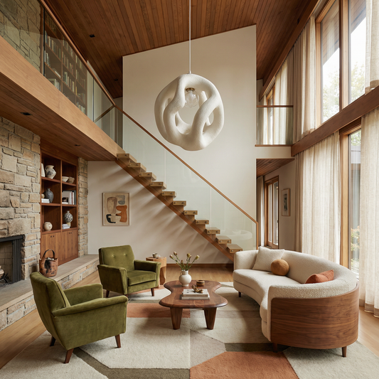 Lustre Métal Haut Polymère LED Design Moderne – Ariana