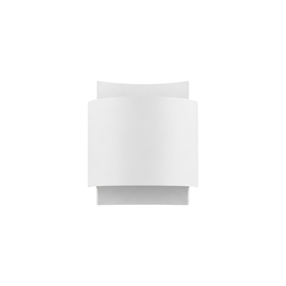 Applique murale design blanc acier – Modèle Eryndra