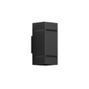 Wall light black aluminum modern - Model Neronth