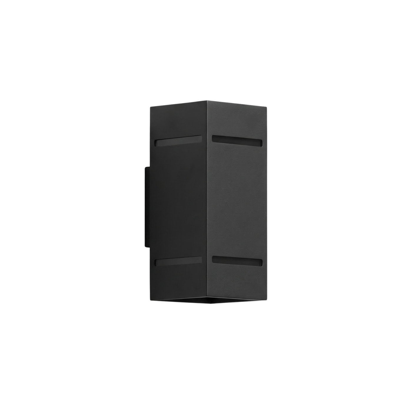 Applique murale aluminium noir moderne – Modèle Neronth