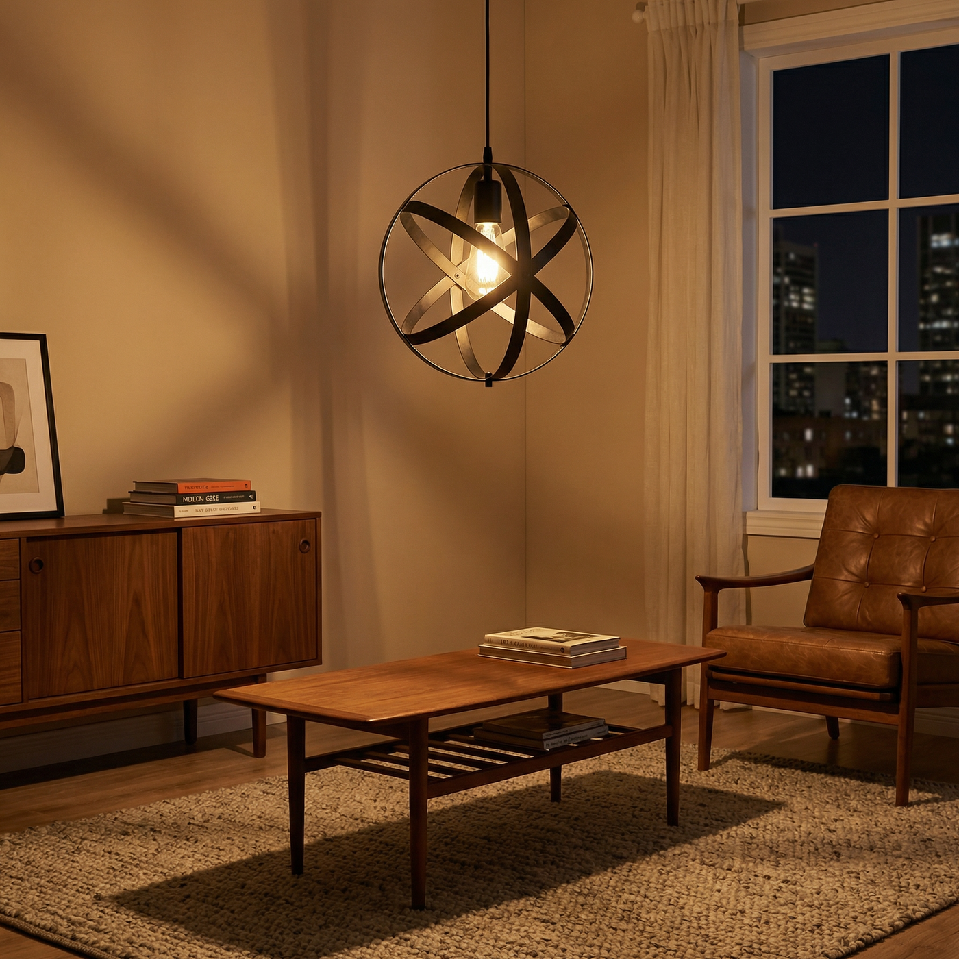 Suspension Rétro Style Lanternes  Diffusion Intime – Crépusculaire