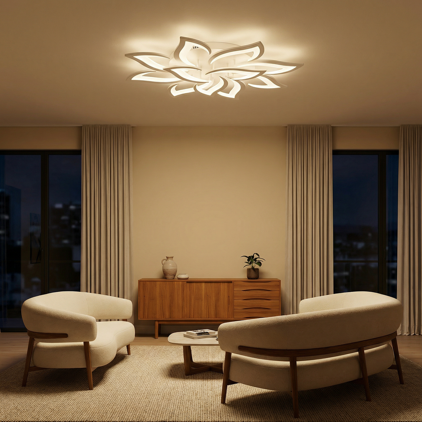 Plafonnier Caeleste vue détail | Luxarmonie