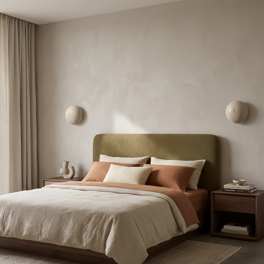 Applique murale en pierre pour salon et chambre – Serenitea