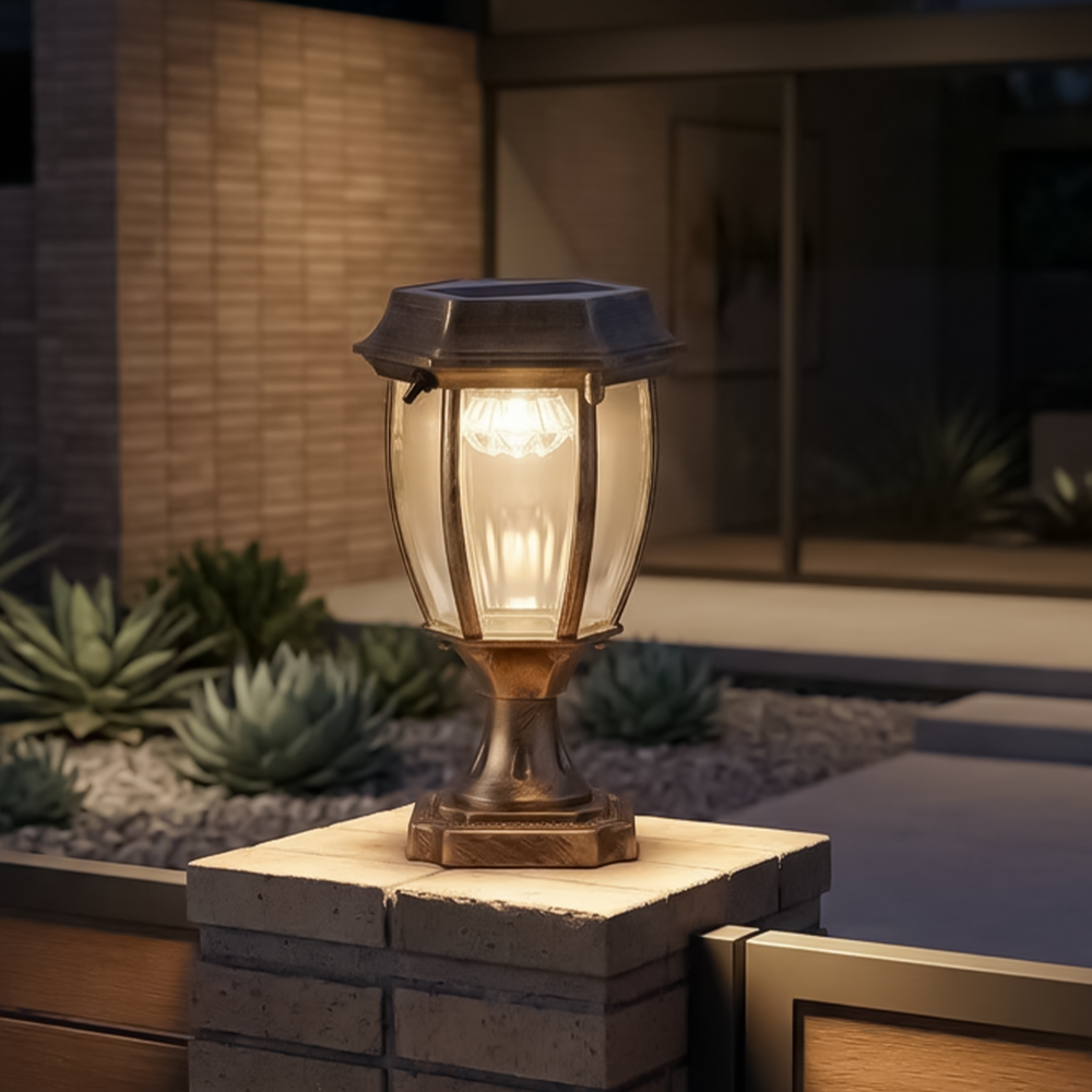 Lampe à poser Solaire Extérieure en Aluminium – Callistoria