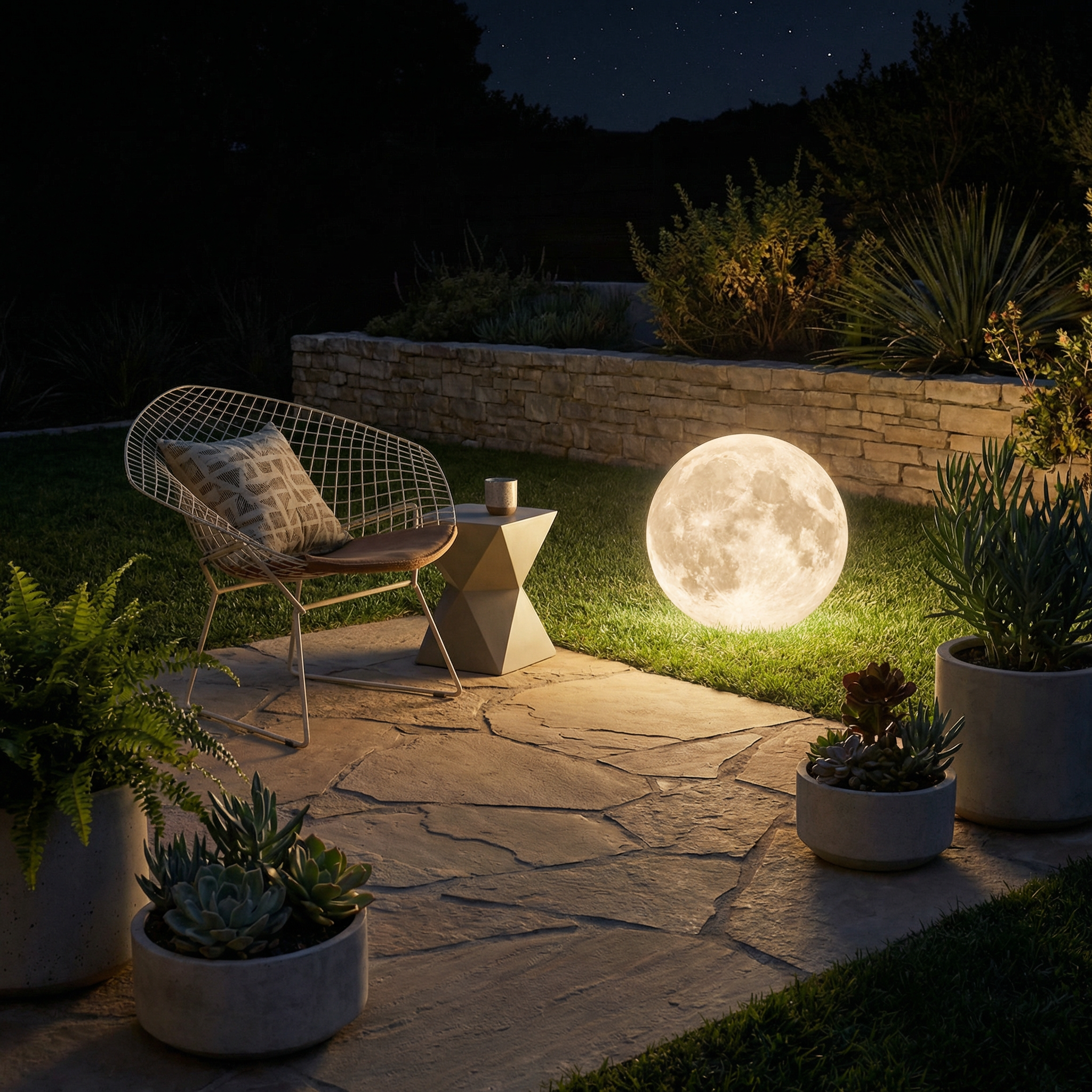 Luminaire Extérieur Mirelvios vue détail | Luxarmonie