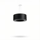 Minimalist black chandelier for living room – Soleny model