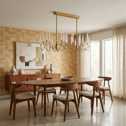 Sculptural Chandelier Chandelier Inspiration Delicate Brilliance – Plume