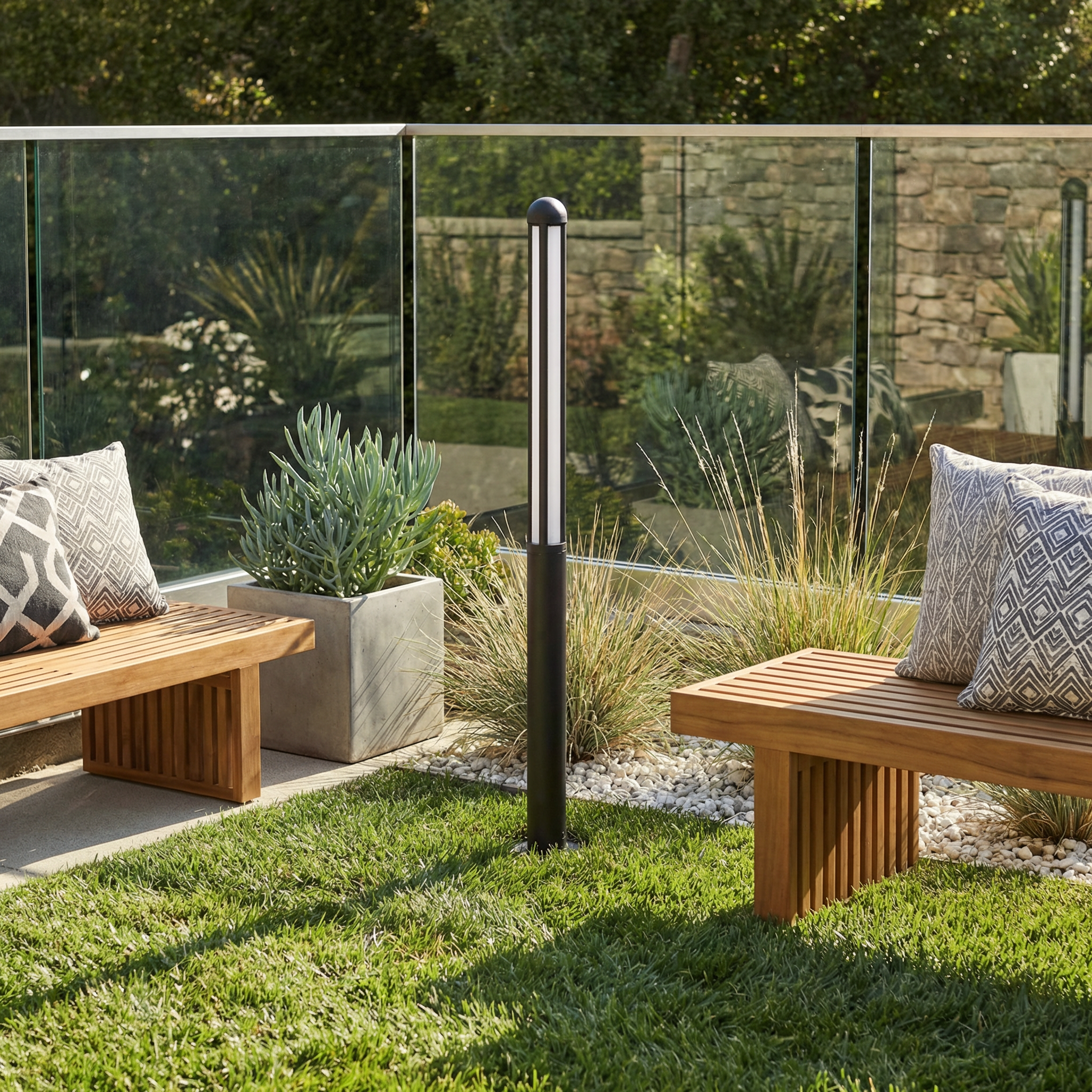 Luminaire Extérieur Arcluminis vue ambiance | Luxarmonie