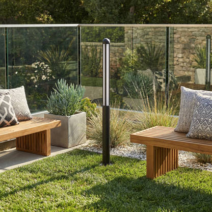 Luminaria exterior Arcluminis vista ambiental | Luxarmonie