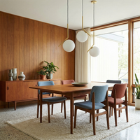 Suspension Art Déco en Métal Poli – Serenysium