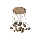 エレガントな空間向け フローラルウッド ペンダントライト – Orvaline