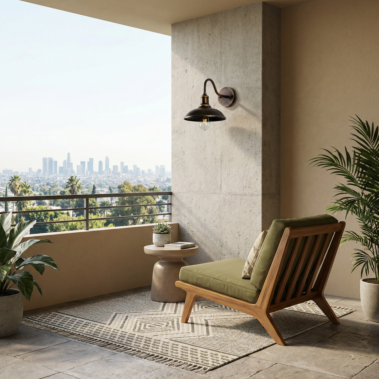 Luminaire d'extérieur Aurélice vue ambiance | Luxarmonie