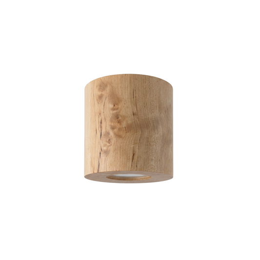 Plafonnier bois naturel scandinave – modèle Neralis