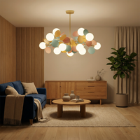 Suspension Artistique LED Ambiance Joyeuse – Auréna