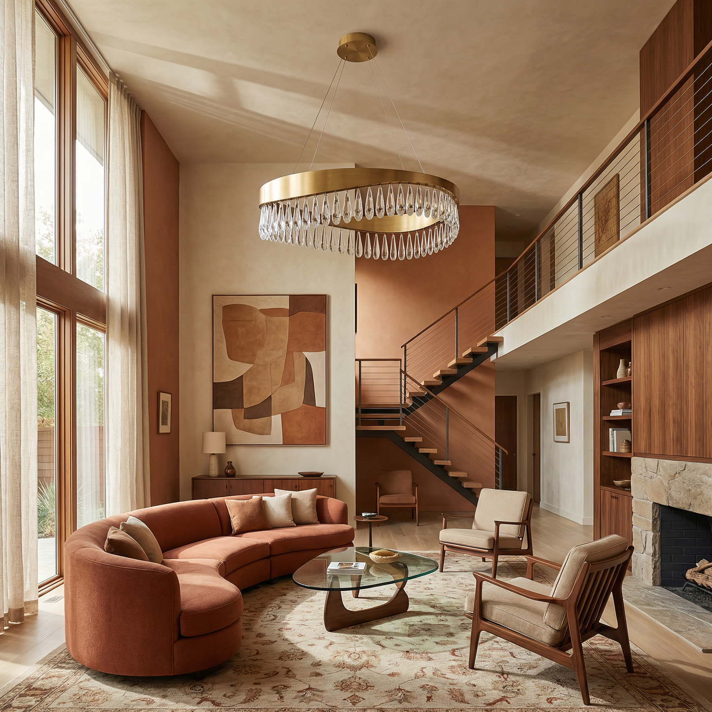 Suspension Aurora vue ambiance | Luxarmonie