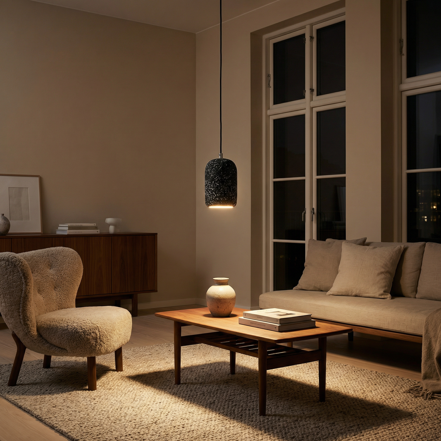 Suspension Vintage Durable Style Industriel Ambiance Chaleureuse – Cementa